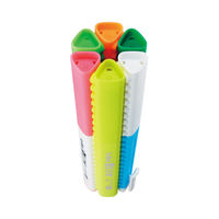 シヤチハタ BLOX カラー筆ペン蛍光 パープル KTX-FF-V 1本