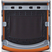 【軒先渡し】サンケイ ミーティングチェア CM104-MY 布張り スモークブルー 1脚（直送品）