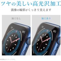 アップルウォッチ フィルム SE/6/5/4(40mm) 耐衝撃 光沢 指紋防止 AW-20SFLAFPRG エレコム 1セット(2枚入)（直送品）