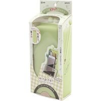 クツワ 倒れないペンケース エアピタ モーブグリーン AK054GR 1個（直送品）