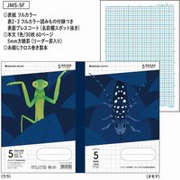 ショウワノート ジャポニカ学習帳 マルチパック(5mm方眼ノート4冊パック+限定ジャポニカ下敷き1枚) 910000M26 1パック（直送品）