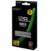 磁気研究所 USB3.0フラッシュメモリー　128GB　高速転送　読み込み最大400MB/s、書き込み最大290MB/s HDUF129C128G3 1個