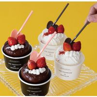 ヘッズ 無地ハートスプーン-1/ピンク M-SNH1 1セット（200本：100本×2パック）（直送品）