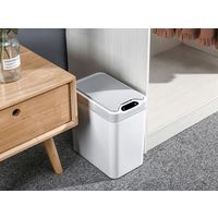 オーロラ センサー付き自動開閉ゴミ箱 PDB012 1台 12L ホワイト フタ付ダストボックス 幅300×奥行180×高さ320mm