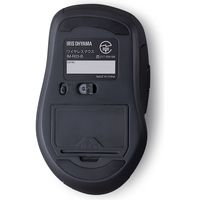 アイリスオーヤマ ワイヤレスマウス　IM-R03-B　ブラック　1個（直送品）