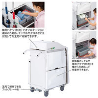 テラモト エアロカートα リアパネル付 DS2272100 1台（直送品）