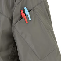 コーコス信岡 ボルトクール 半袖ブルゾン(ペルチェ ネックホルダー付) 4XL ブラック D-330 1着（直送品）