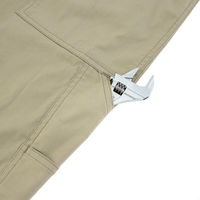 コーコス信岡 ライトT/Cストレッチ オーバーオール L ネイビー D-6709 1着（直送品）