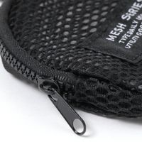 メッシュミニポーチ ブラック LAKOLE/ラコレ