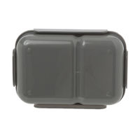 汁が漏れにくいランチボックス(700ml) グレー LAKOLE/ラコレ