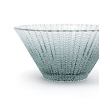 ラインガラスボウル(M) ブルー LAKOLE/ラコレ