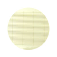 樹脂製そば皿 ライトグレー LAKOLE/ラコレ