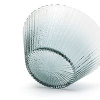 ラインガラスボウル(L) ブルー 1セット（1個×2） LAKOLE/ラコレ