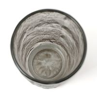 デコボコグラス(L) グレー 1セット（1個×2） LAKOLE/ラコレ