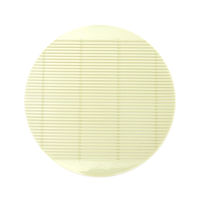 樹脂製そば皿 グレー 1セット（1枚×2） LAKOLE/ラコレ