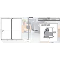 泉 クロマキースタンド CH-1800 1個 64-9298-01（直送品）