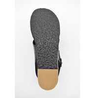 山一 スタンダードクロスサンダル ブラック L 10BKL 1足 67-9300-18（直送品）