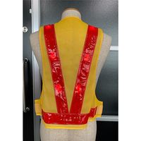 アズワン 前後確認LED反射チョッキ 65-9238-13 1個（直送品）