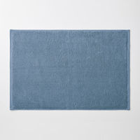 インド綿タオル地バスマット 5色組 1パック（５色×各１）