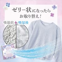 ドライ&ドライUP 引き出し・衣装ケース用 紫陽花の香り 1袋（12枚入） 白元アース