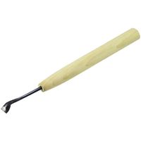 嘉孝製作所 彫刻小道具 曲がり丸 4分 63-5473-94 1個（直送品）