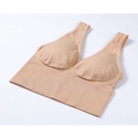 グローバル・ジャパン エアーフィット上腹シェイプブラ3色組 3L~4L ブラック・ベージュ・ネイビー 67-7413-56 1枚(3枚)（直送品）