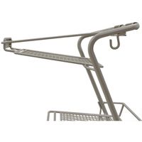 大和産業 3個載せショッピングカート グレー W434×D633×H990mm YT99M-C100 1台 65-5647-03（直送品）