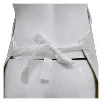 セーフラン安全用品 帆布胸当てエプロン フリーサイズ 生成 J2448 1枚（直送品）