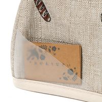 刺繍フードカバー S ベージュ studio CLIP