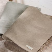 シャンブレー織りランチョンマット グレー studio CLIP