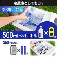 サンコー どこでもミニ冷凍庫9L GBGFZ9HGY 1台（わけあり品）