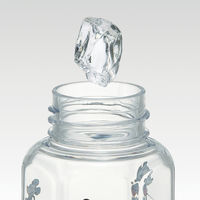 スケーター 六角ブローボトル350ml 水筒 クリア ミッキーマウス ディズニー 軽量 ＰＤＨ4 1個