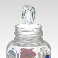 スケーター 六角ブローボトル350ml 水筒 クリア ムーミン 軽量 ＰＤＨ4 1個