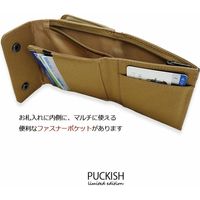 ランブリング スリムコンパクト３つ折り財布!!　ベージュ 21-1001BE 1個（直送品）