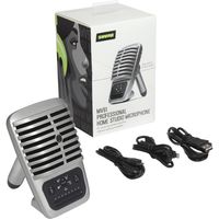 SHURE デジタルラージダイアフラム・コンデンサー・マイクロホン MV51DIG-A 1個（直送品）