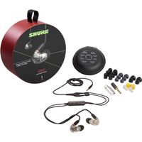 SHURE 高遮音性イヤホン/クリア(リモコンマイク付きケーブル) SE53BACL+UNI-A 1個（直送品）