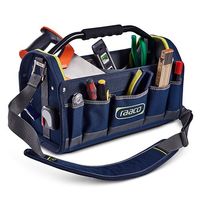 エスコ 419x206x264mm オープン型ツールバッグ EA925LA-3 1個（直送品）