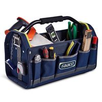 エスコ 508x233x285mm オープン型ツールバッグ EA925LA-4 1個（直送品）