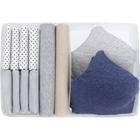 ベストコ フューレン 収納ボックス フリーパーテイション Ｍ ND-9199 幅205×奥行305×高さ100mm クリア 1個（直送品）