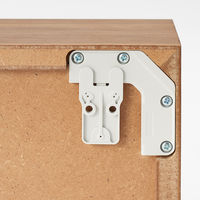 無印良品 壁に付けられる家具箱 ウォールナット材突板 44cm 良品計画