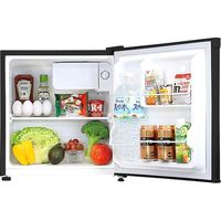 A-Stage コンパクトタイプ1ドア冷蔵庫46L シルバー AS-R46SL-100 1台（直送品）