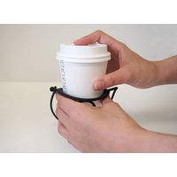 富士パックス販売 hakobun　両手を塞がずドリンクを持ち運び FP-364 １セット(3個入)（直送品）