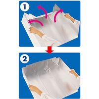 コンロ下周りまるごとカバー ガステーブルのすきま汚れを防ぐ 約17cm×60cm/70cm×54cm 1セット（1個×10）東洋アルミエコープロダクツ