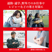 ロッテ ホカロン くつ下に貼るカイロ 黒 1箱（15足入） くつした用 靴下用