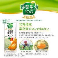 カゴメ 野菜生活100 本日の逸品 北海道富良野メロンミックス 195ml 1箱（24本入）