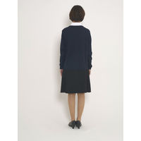 ボンマックス BONOFFICE カーディガン ネイビー LL KK7124-8-LL（直送品）