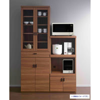 フナモコ スマートキッチン レンジカウンター 幅550×奥行447×高さ1174mm エリーゼアッシュ SRA-56C 1台（直送品）