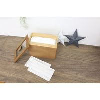 オスマック 天然木桐材の取り出しやすいmask case MS-2012BR 1台（直送品）