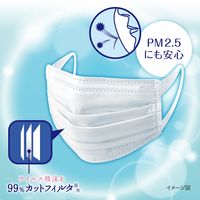 ユニ・チャーム 超快適マスクプリーツタイプふつう 1ケース（7枚入×40袋） 4903111585915