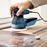 エスコ 125mm ランダムアクションサンダー(吸塵付) EA809PW-3 1台（直送品）